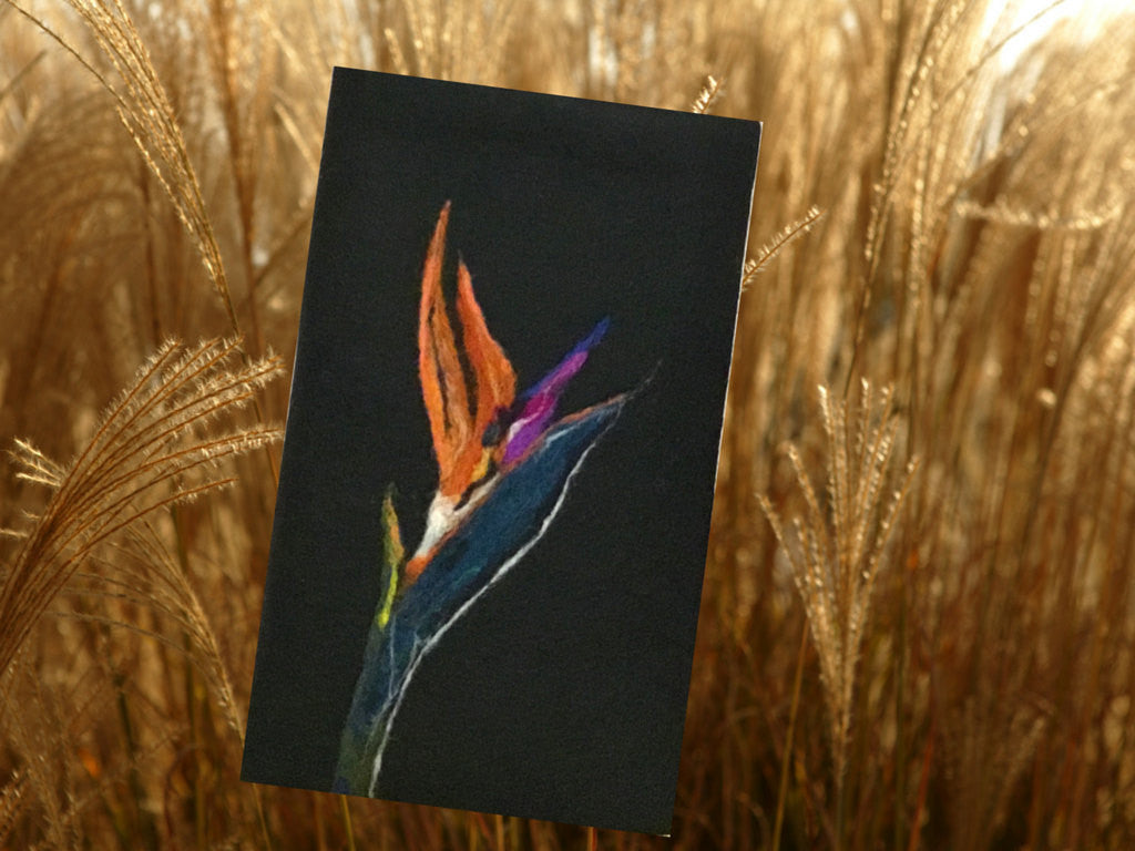 Black Wool I Phone Case,  Padded for your Handbag!