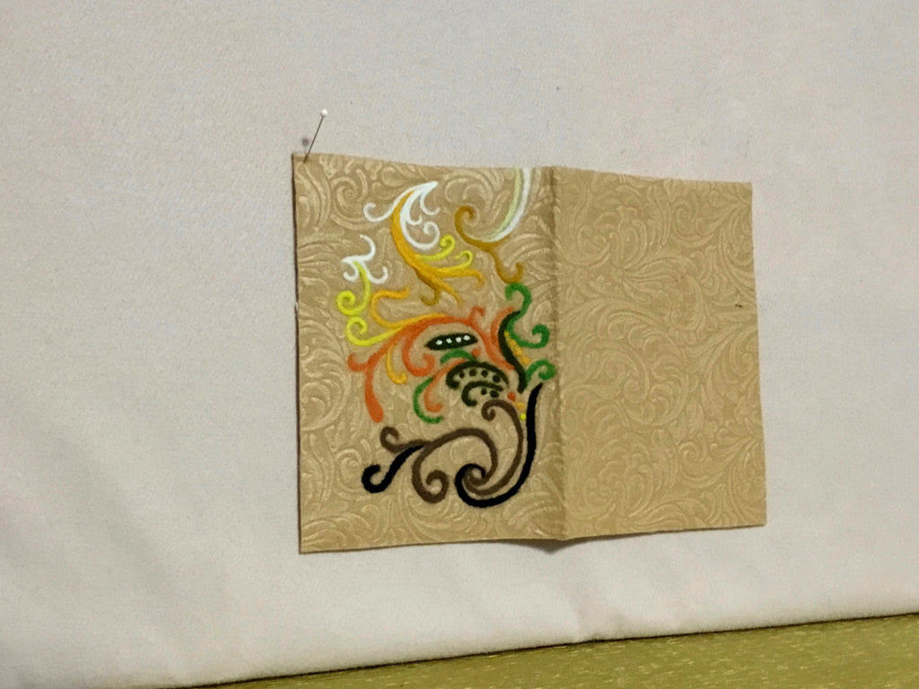 CUSTOM I Phone Cover, Embossed Felt, To your Measurements.