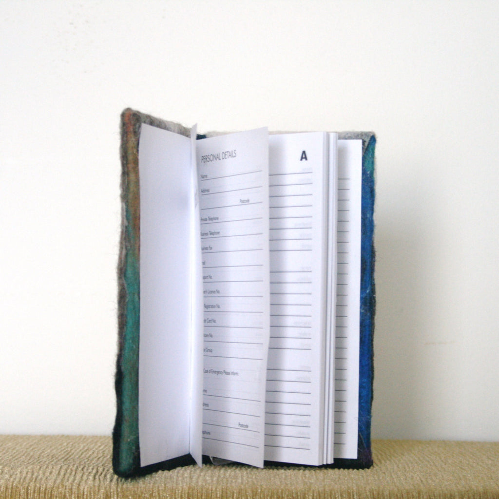 African Covered Book, African Ladies Address Book.