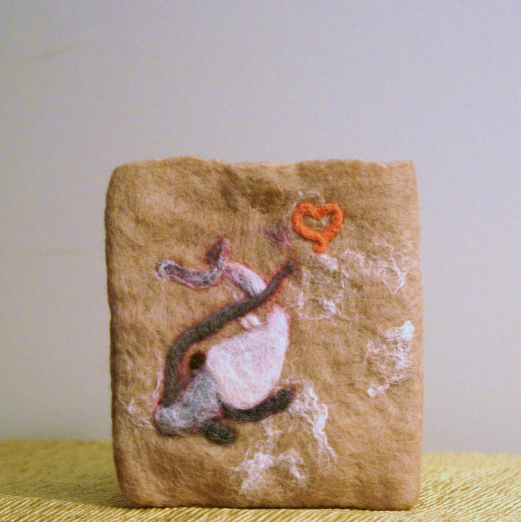 Tropical Wool Multi-Use Pouch, Camera, IPod, Phone.