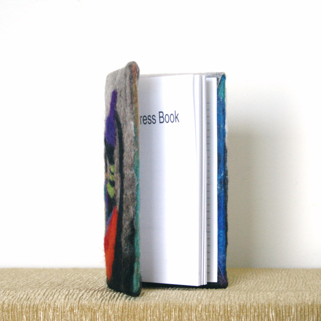 African Covered Book, African Ladies Address Book.