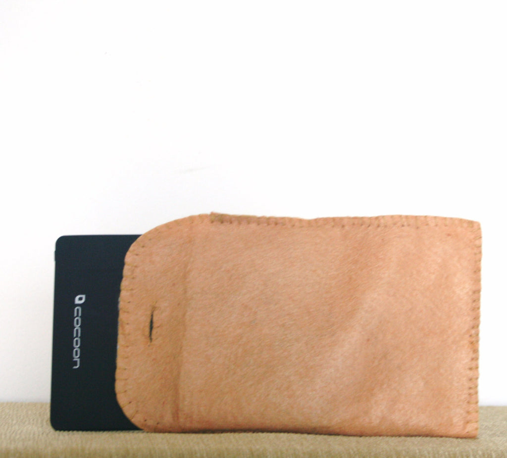 Cat Cameo, Wool Multi-Use Pouch, Passport or Electronic Case.