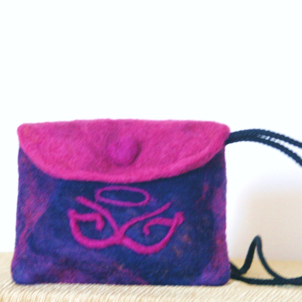 Wool Camera Pouch, Coin,Multi use pouch.