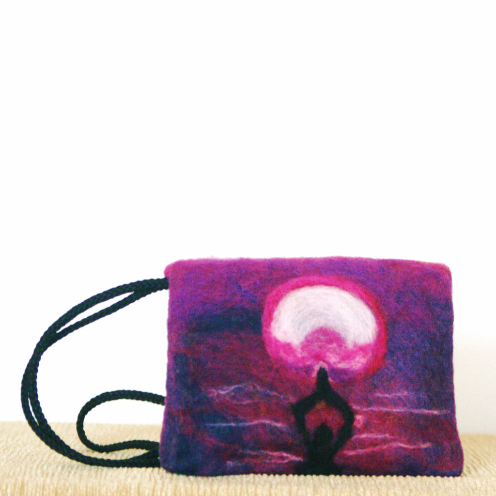 Wool Camera Pouch, Coin,Multi use pouch.