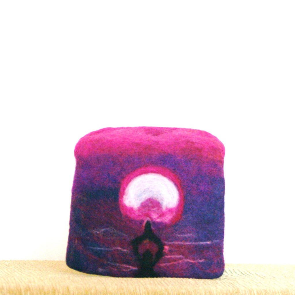 Wool Camera Pouch, Coin,Multi use pouch.