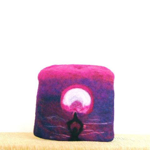 Wool Camera Pouch, Coin,Multi use pouch.