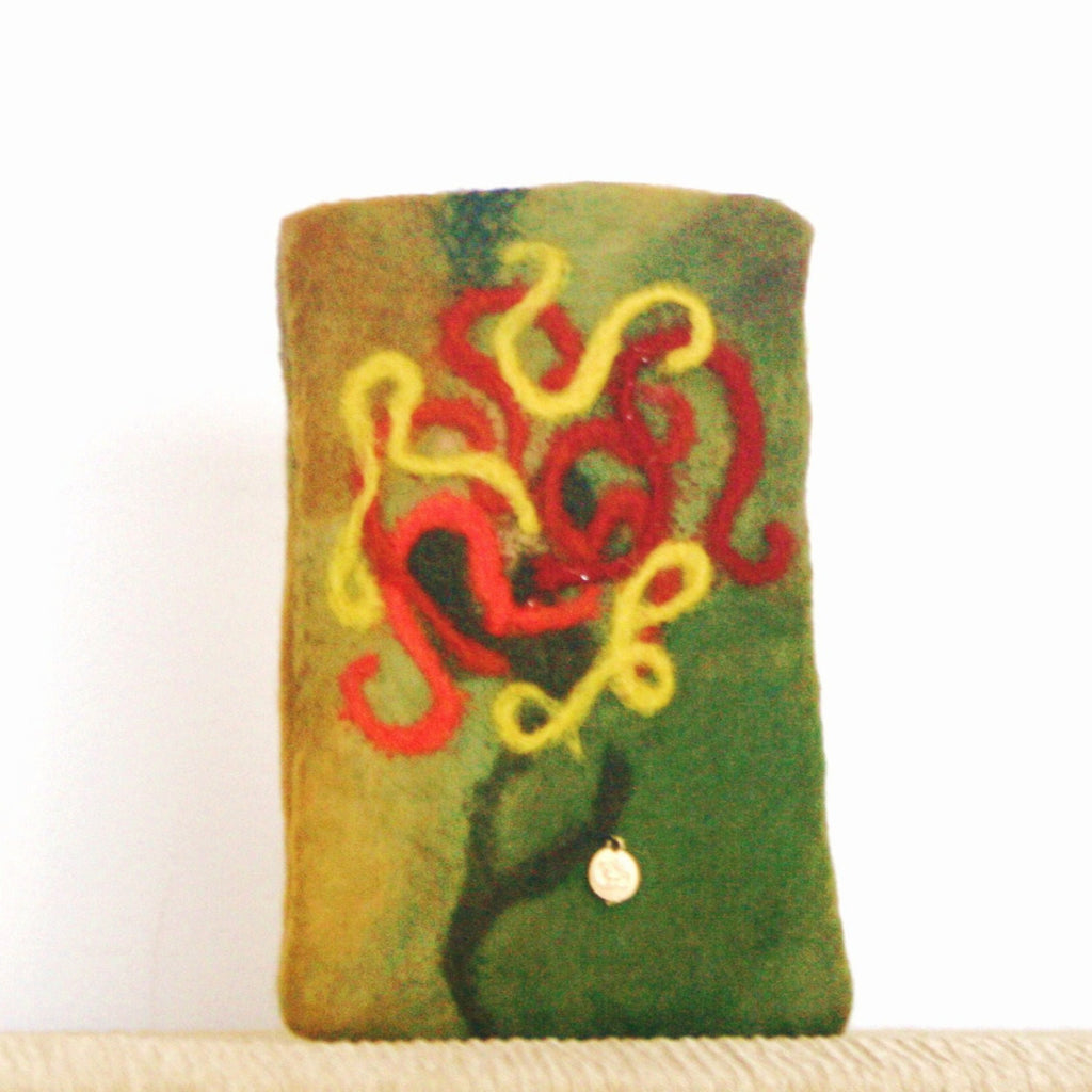 Colorful Wool, Phone Sleeve,Multi Use Sleeve.