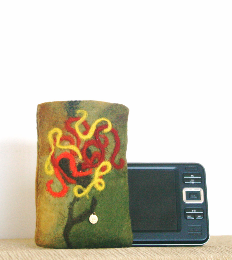 Colorful Wool, Phone Sleeve,Multi Use Sleeve.
