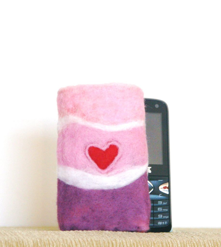 Small Wool Phone Sleeve, Fit Telstra NextG Phone.
