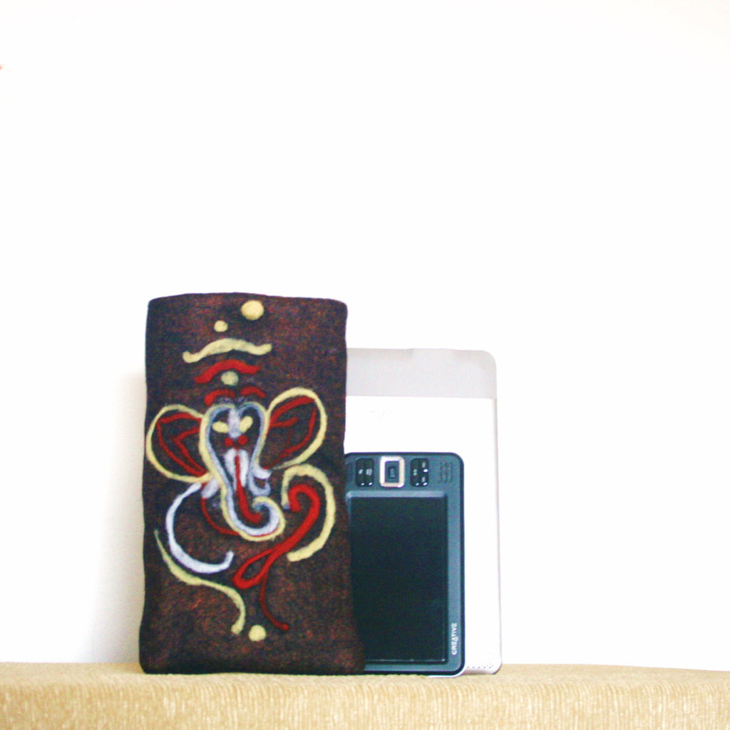 Elephant,Multi-Use Pouch. Passports or Electronics.