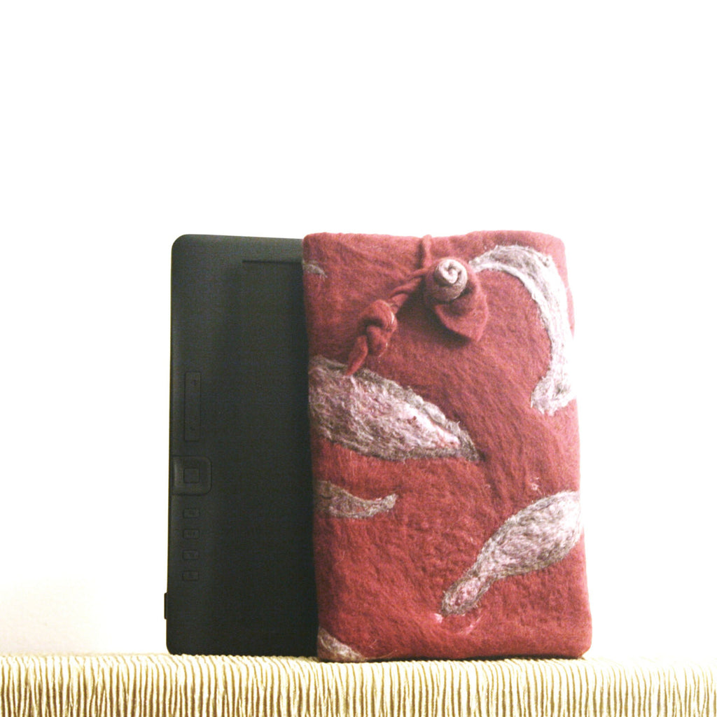 Burgundy, Multi-Use Pouch, Electronics or Documents.
