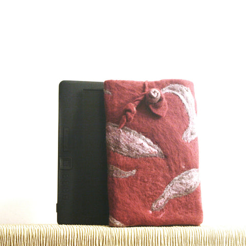 Burgundy, Multi-Use Pouch, Electronics or Documents.