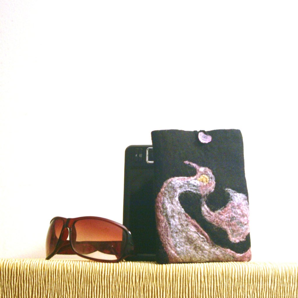 Wool Electronics Case, Readers, IPods,Cameras,Multi use pouches