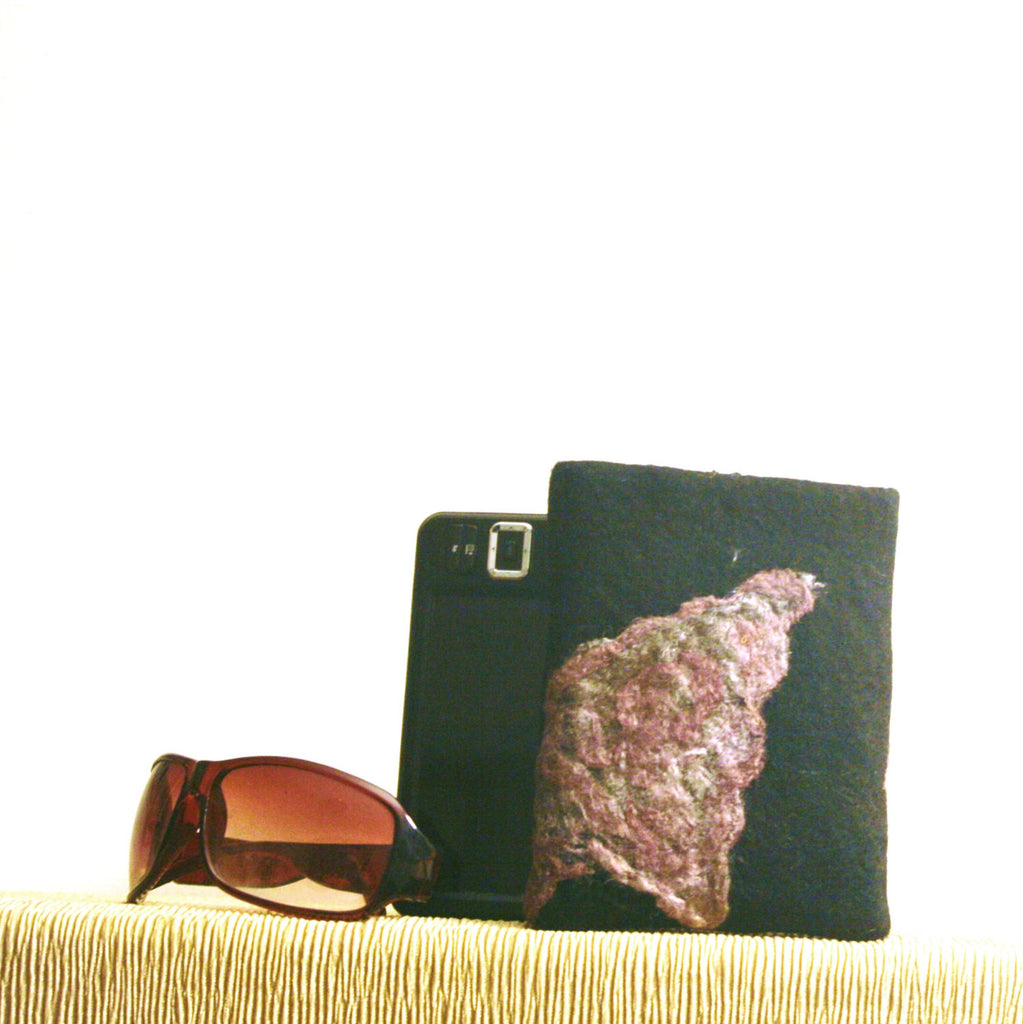 Wool Electronics Case, Readers, IPods,Cameras,Multi use pouches