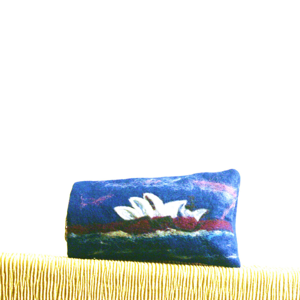 Opera House, Wool Glasses Sleeve, Sydney Sunglasses Case