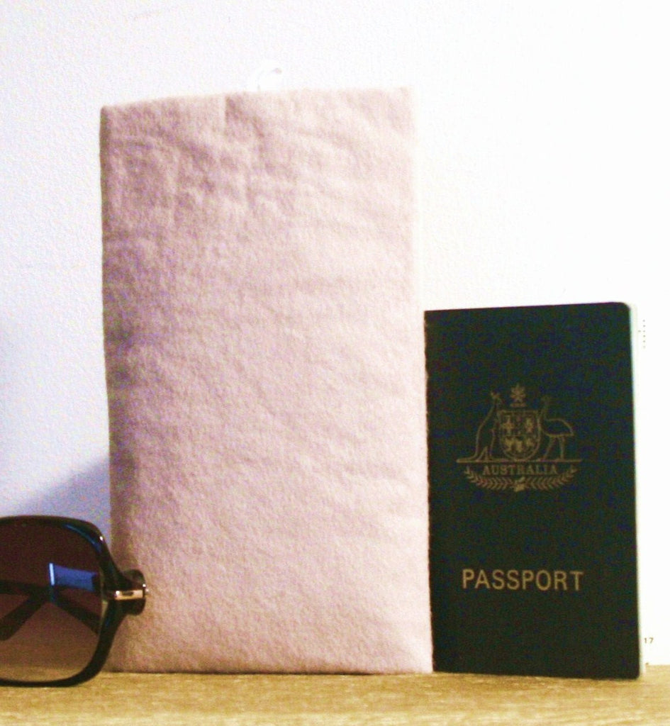 Paris Wool Multi-Use Pouch, Electronic or Document case