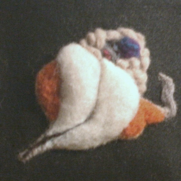 Wool Multi-Use Pouch,Passports or Electronic Holders.