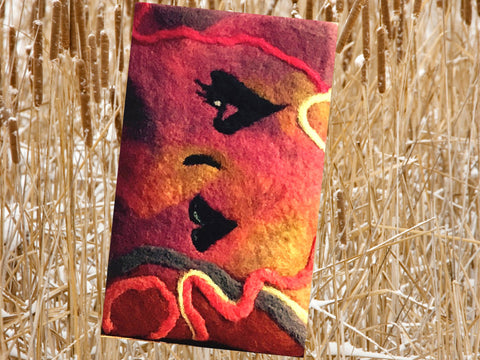 Felt I Phone Cover, Padded Protection for your phone!