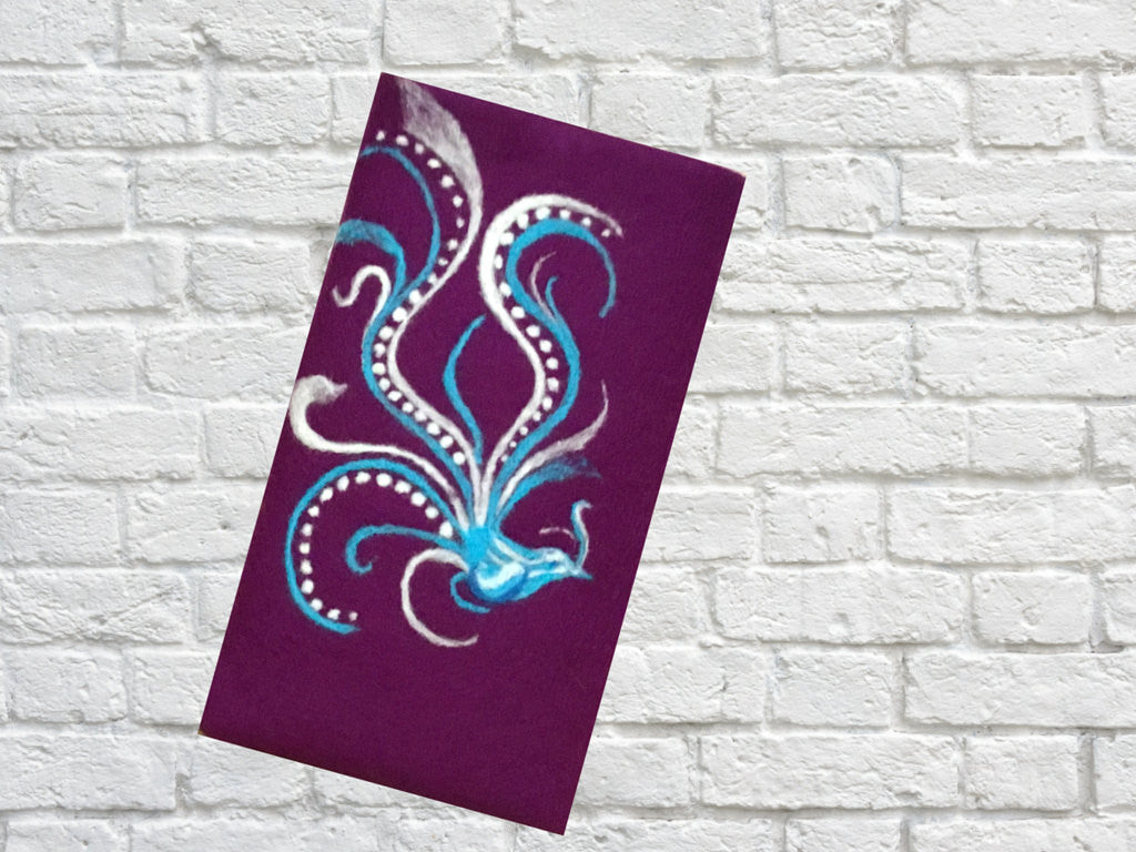 Felt I Phone Case, Bluebird Protective Cover.