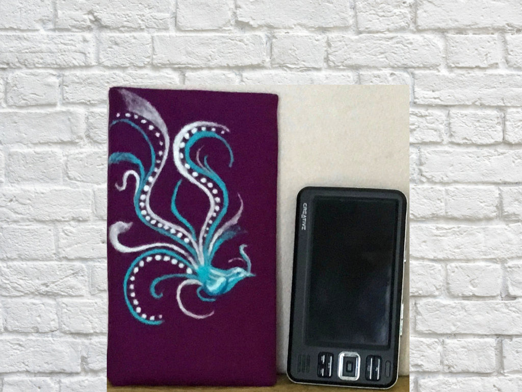 Felt I Phone Case, Bluebird Protective Cover.