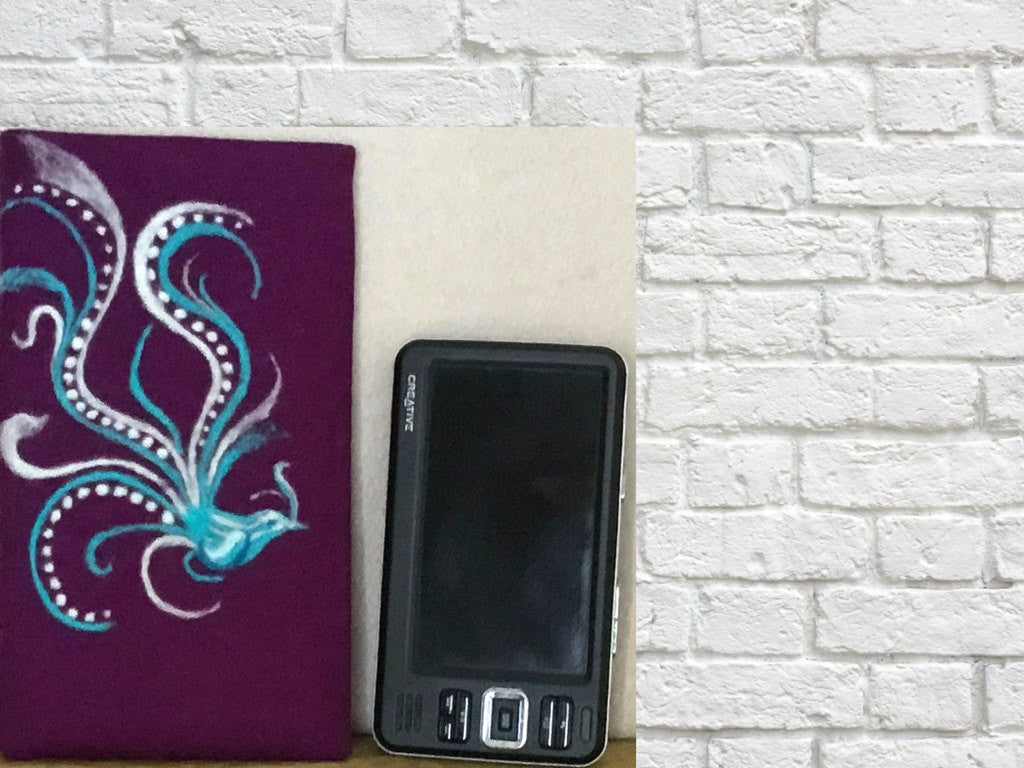 Felt I Phone Case, Bluebird Protective Cover.