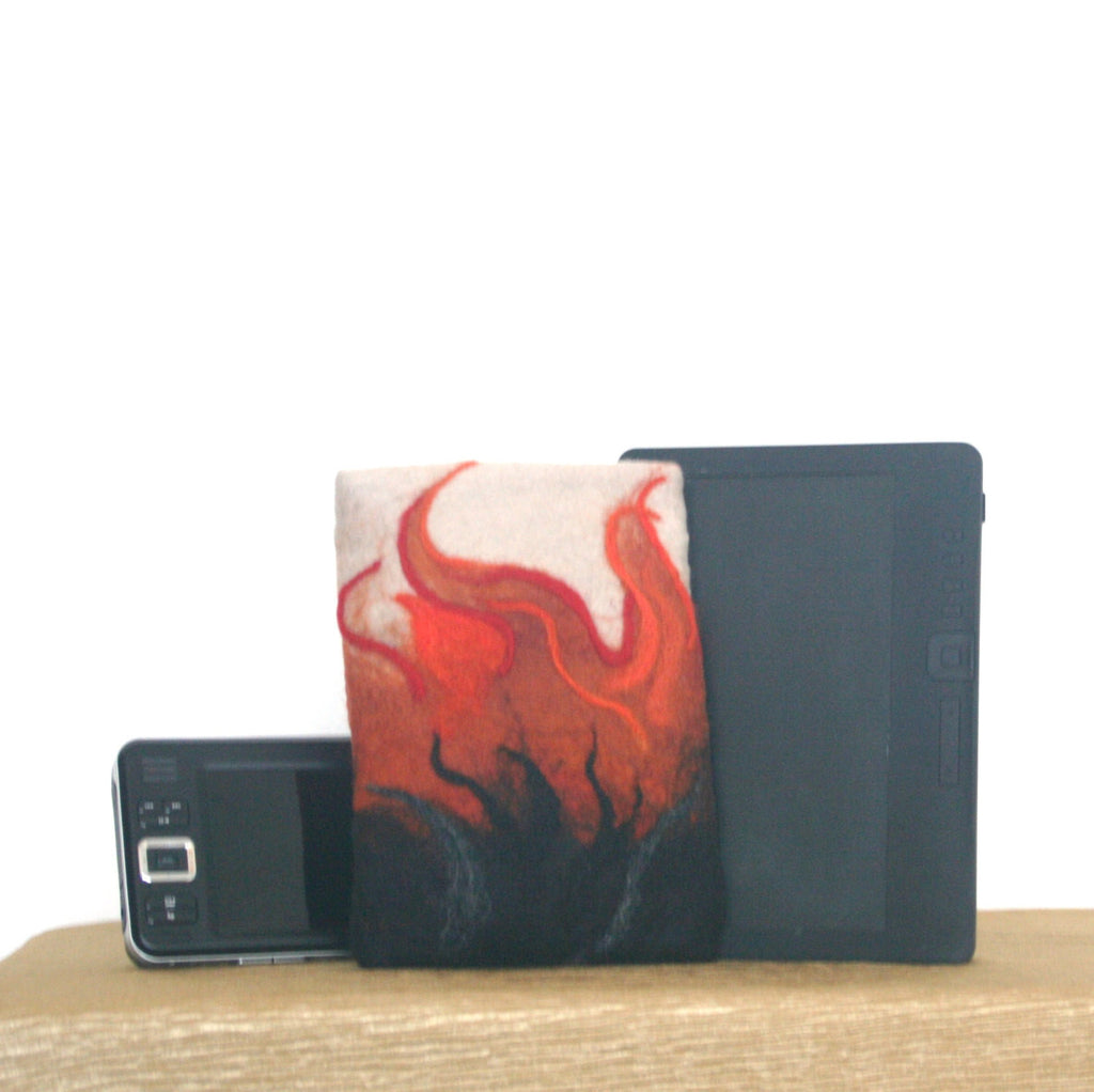 Campfire, Multi-Use Sleeve, Electronic or Document WoolSleeve